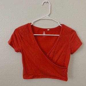 Pacsun Red Croptop